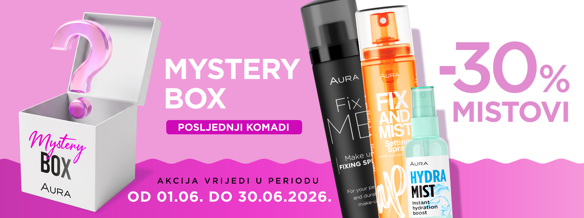 Mystery Box & Mistovi -30%