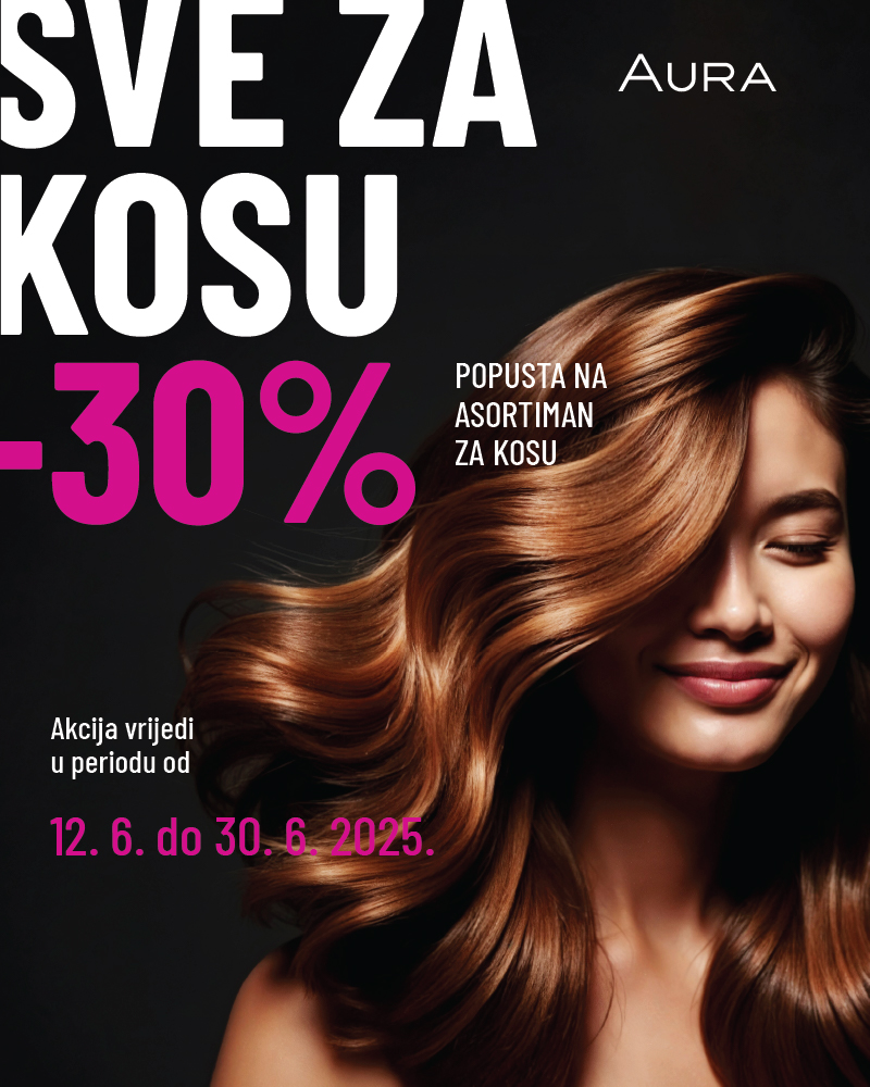 Sve za kosu -30%
