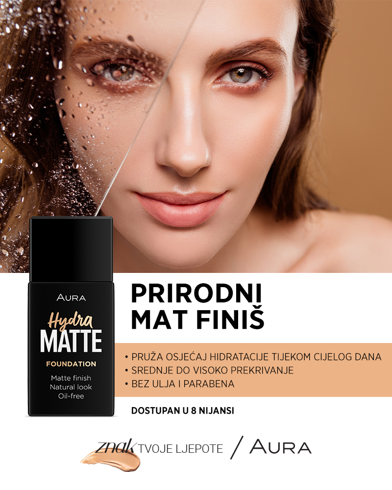 Hydra matte tečni puderi