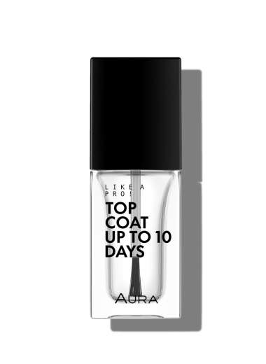 Like a pro!Top Coat Up To 10 Days 