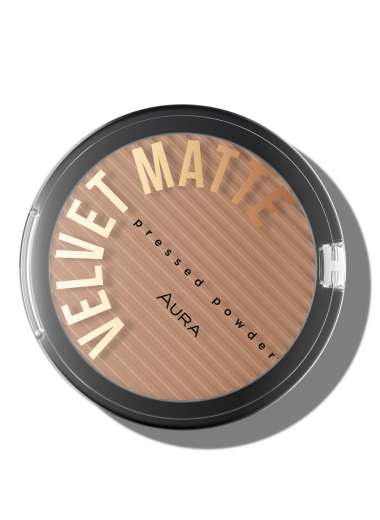 Kompaktni puder VELVET MATTE 317 Warm Beige 