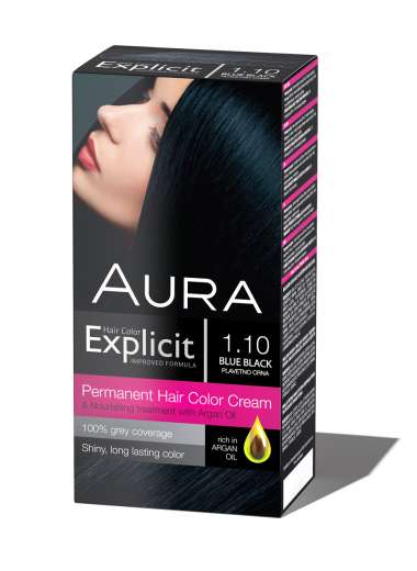 EXPLICIT BOJA ZA KOSU NEW 1.10 Blue Black / Plavetno Crna 