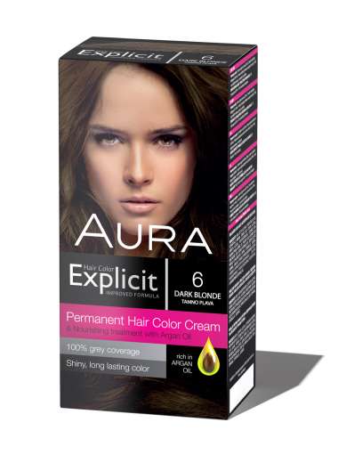 EXPLICIT BOJA ZA KOSU NEW 6 Dark Blonde / Tamno Plava 