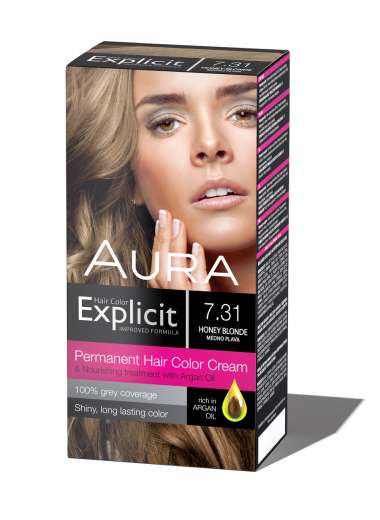 EXPLICIT BOJA ZA KOSU NEW 7.31 Honey Blonde / Medeno plava 