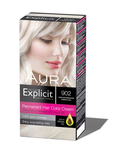 EXPLICIT BOJA ZA KOSU NEW 902 Ultra light irise blonde / biserno plava 
