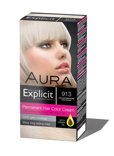 EXPLICIT BOJA ZA KOSU NEW 913 Ultra light beige / Ultra svetlo bež 