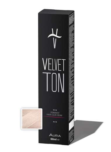 Boja za kosu VELVET TON 10B Svetlo biserno plava 
