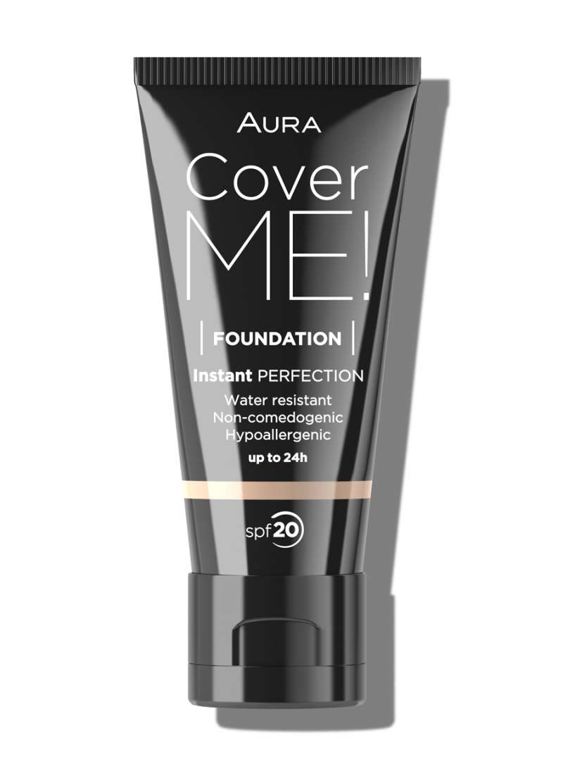 Tekući puder COVER ME! 101 Alabaster 