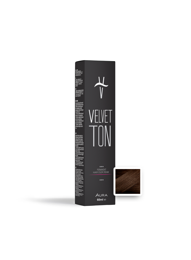 Boja za kosu VELVET TON 5.34 Duvan braon